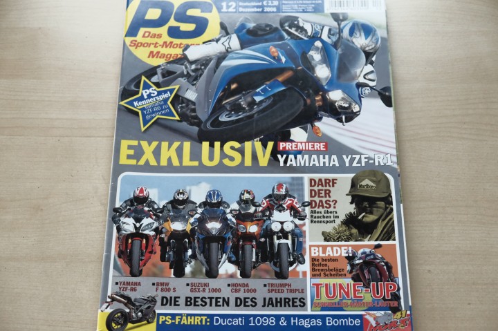 Deckblatt PS Sport Motorrad (12/2006)